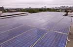 Solar photovoltaic panels on City Hall Annex