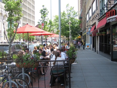 Outdoor Dining near Tavern on the Square in Central Square