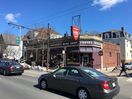 Small businesses on Lower Massachusetts Ave