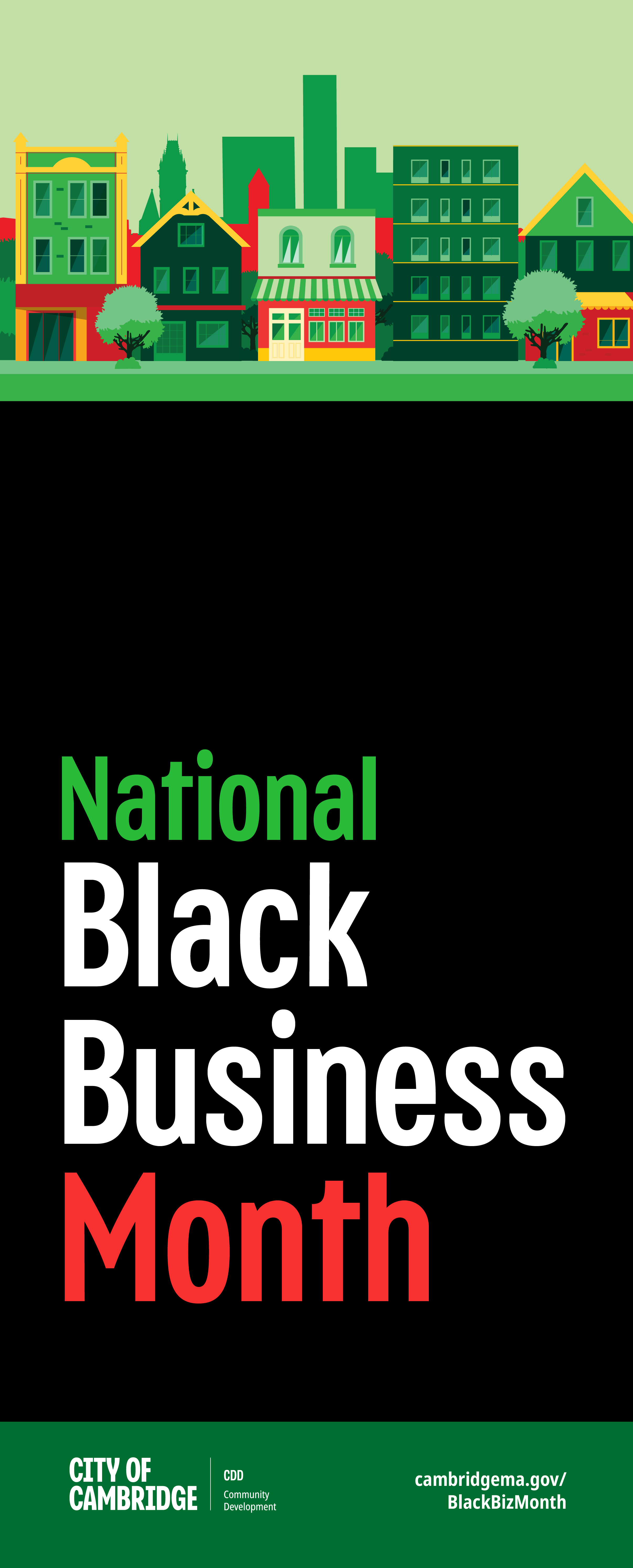 National Black Business Month banner 