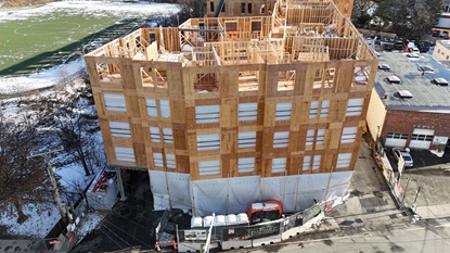 52 New Street under construction - January 2025