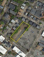 Aerial view of 139 Bishop Allen Drive (Vail Court)