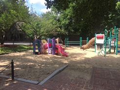 Clarendon Avenue Playground prior to improvements