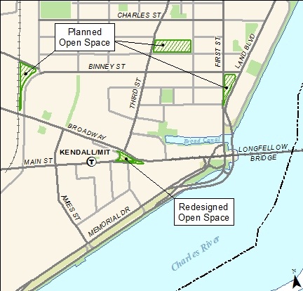 New Open Space in the Vicinity of Kendall Square