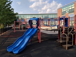 Photograph of Existing Playground at Peabody School