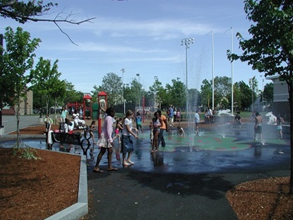 Donnelly Park Water play.