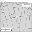 Map of Hurn Avenue bike ban area