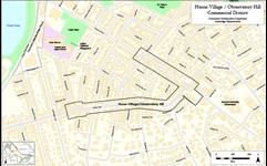 huron village district map