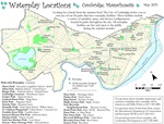 Map of waterplay locations in public parks
