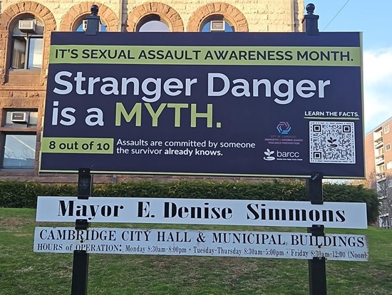 stranger danger, billboard image