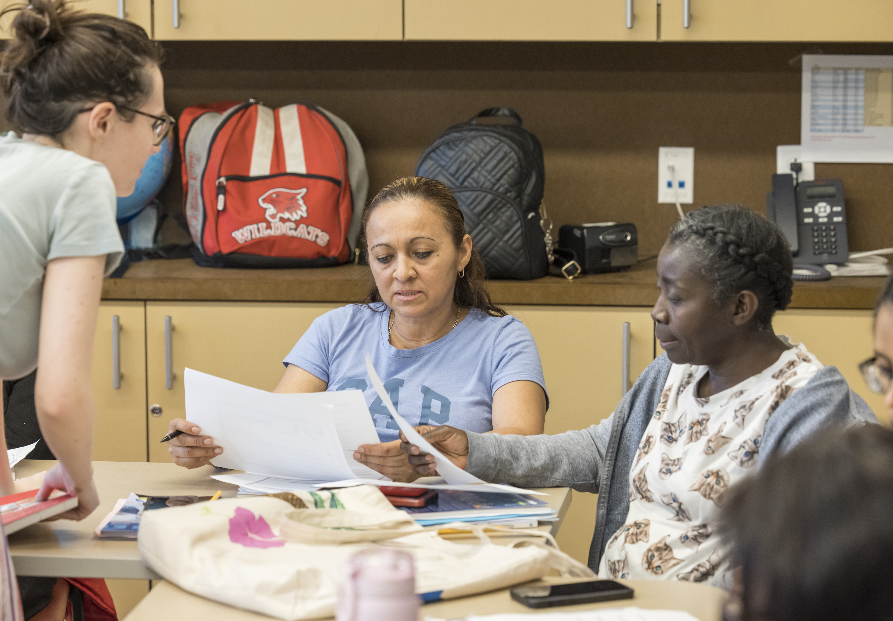 ESOL participants in classroom