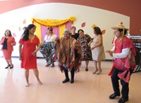 Seniors dancing