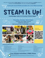 STEAM It Up! 2025 event poster