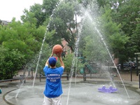 water play in the park