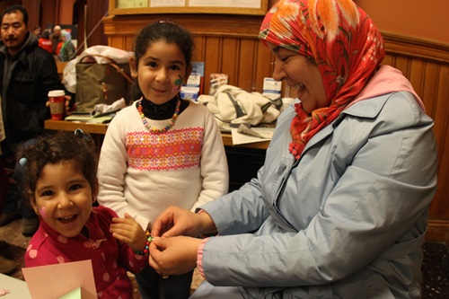 Image of a family at Family Literacy Fun Day