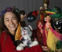 photo of Rosalita and Puppets