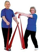 senior exercising