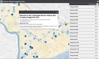 Electric Vehicle Suggestion Box Map