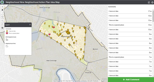 Neighborhood Nine Neighborhood Action Plan Idea Map
