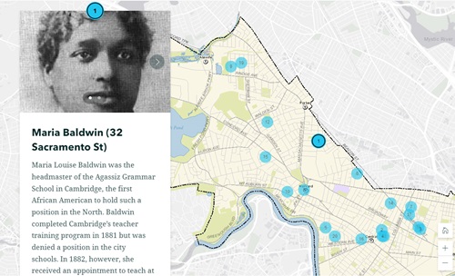 The Cambridge African American History Trail Story Map