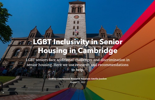 LGBT Inclusivity in Senior Housing in Cambridge