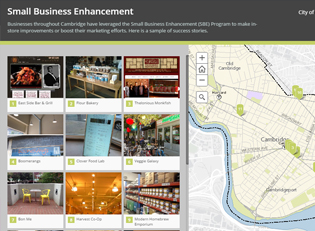 Small Business Enhancement Story Map Short List