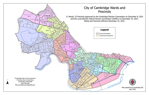 2022 Wards and Precinct Draft Map