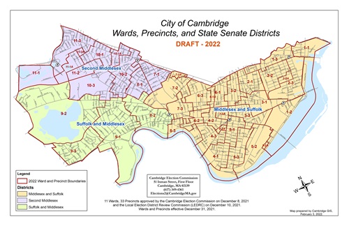 2022 Draft State Senate Districts Map