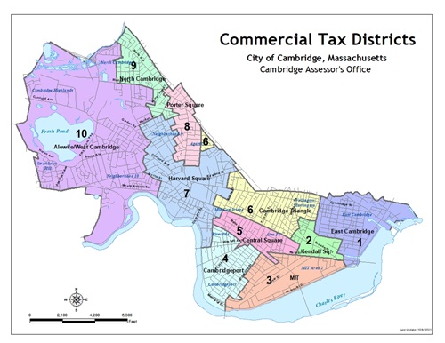 Commercial Tax Map for FY22