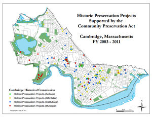 CPA, Historic Projects