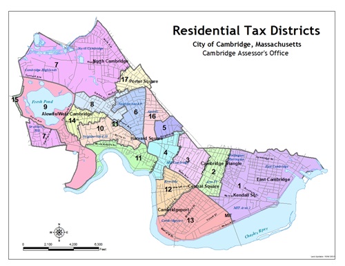 Residential Tax Map for FY22