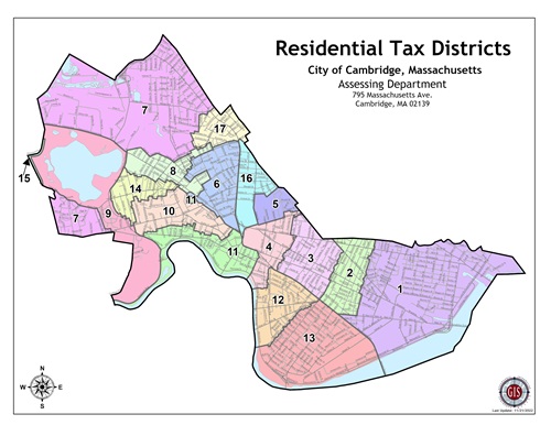 Residential Tax Map for FY23