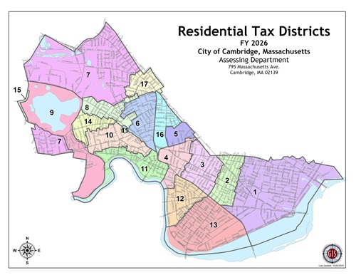 Residential Tax FY26 Map