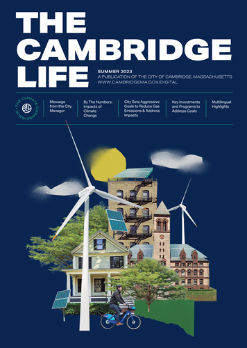 Cover image of the Ete 2023 issue of The Cambridge Life