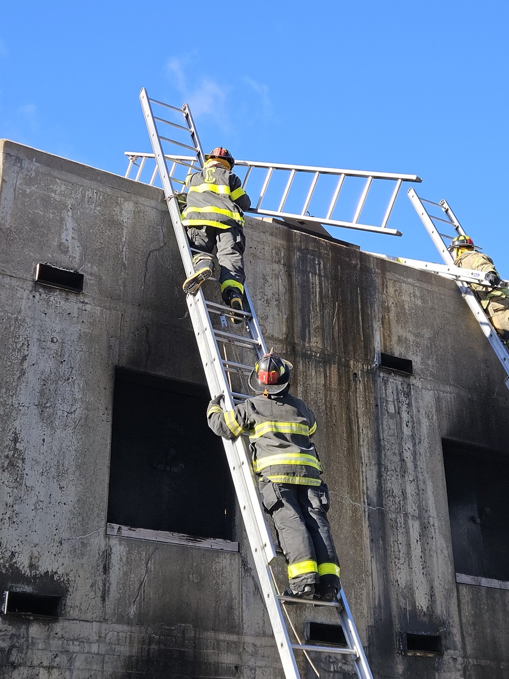 Cambridge Firefighters respond to a call in the City.