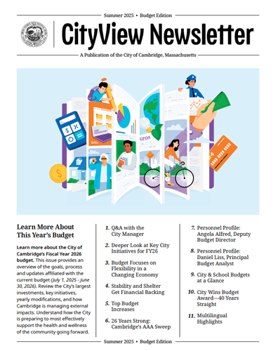 Cover image of the Summer 2025 issue of CityView Newsletter - Summer 2025