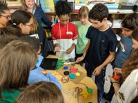 Youth engaged in STEAM projects