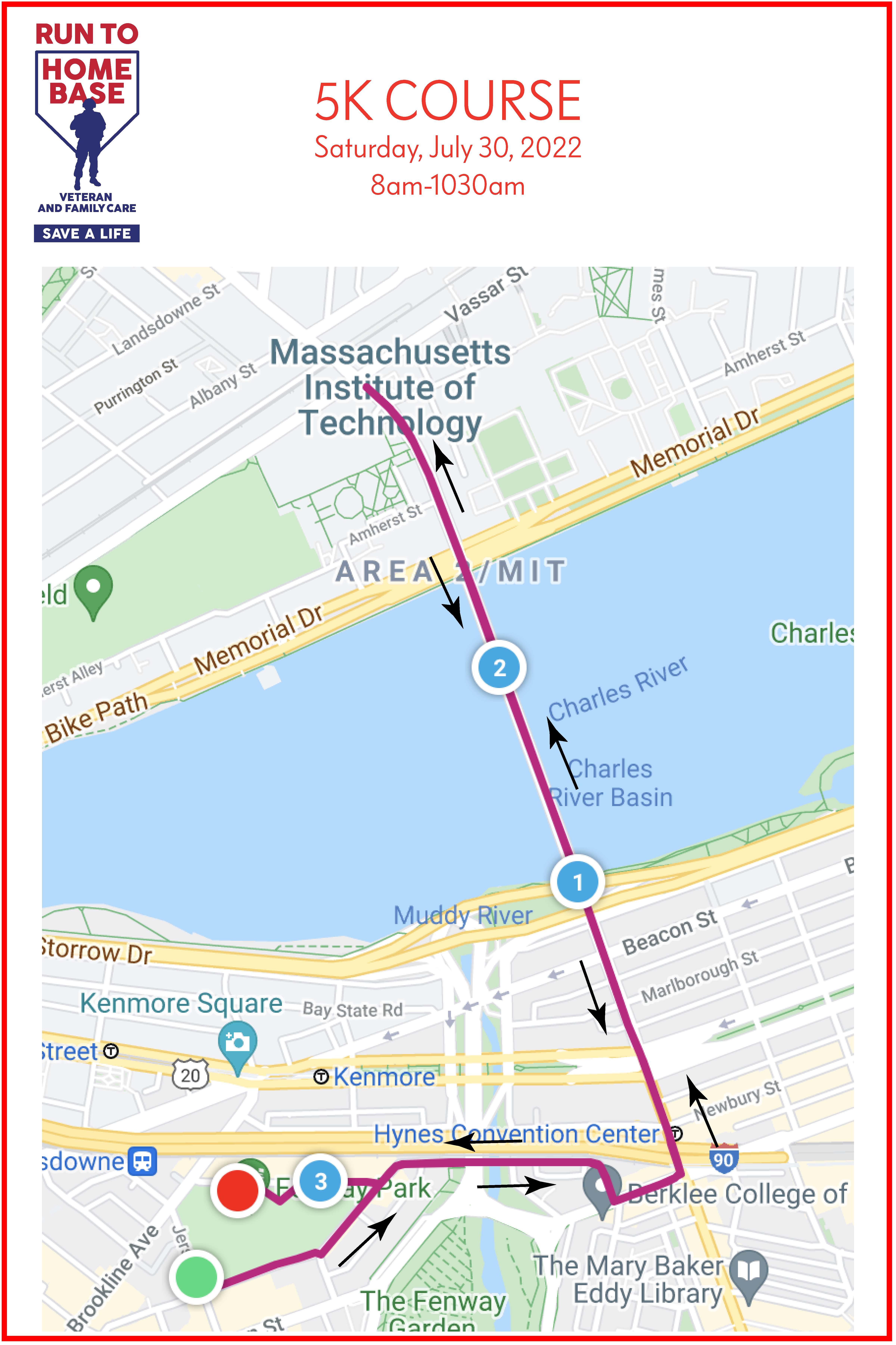 Expect traffic delays near MIT on Saturday, July 30, due to road race