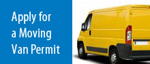 Online Moving Van Permit Promo