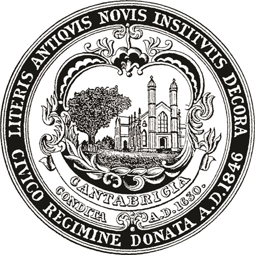 City of Cambridge seal in CMYK high resolution.