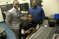 Loop Lab founders (from left) Moise Michel, Tyrie Daniel and Christopher Hope.