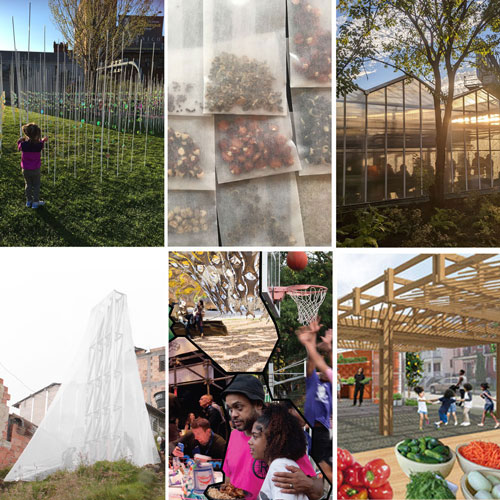 Six design teams were selected in August to create innovative shade structures around Cambridge to address our warming world.