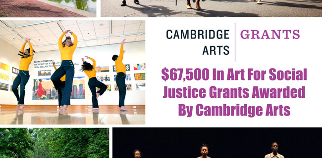 $67,500 In Art For Social Justice Grants Awarded By Cambridge Arts
