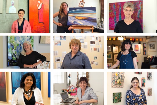 All artists who participated in the Community Supported Art program in 2016