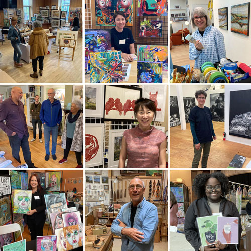 Cambridge Arts Open Studios artists from 2023 and 2024.