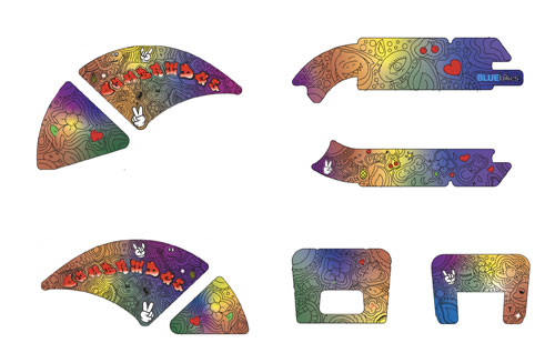 Alba Cruz-Pimentel's winning Bluebikes Unicorn design.