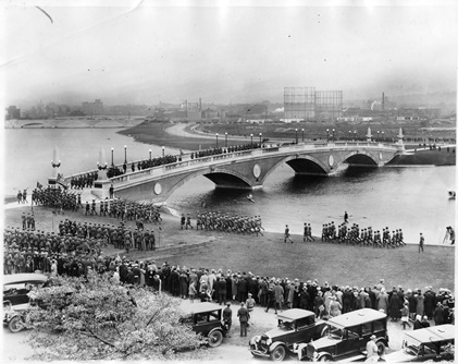 Weeks Footbridge over Charles River.