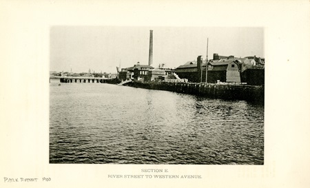Charles River from River Street to Western Avenue, 1900.