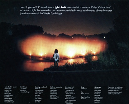 Joan Brigham's 1995 installation 