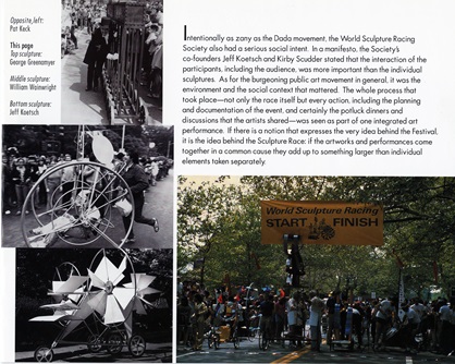 Guide to Temporary Public Art at the Cambridge Arts River Festival.